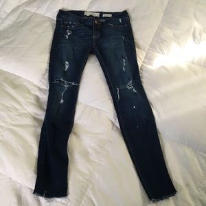 Hollister Distressed Skinny Jeans